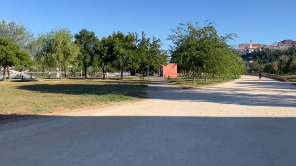 Visão geral parque verde mondego