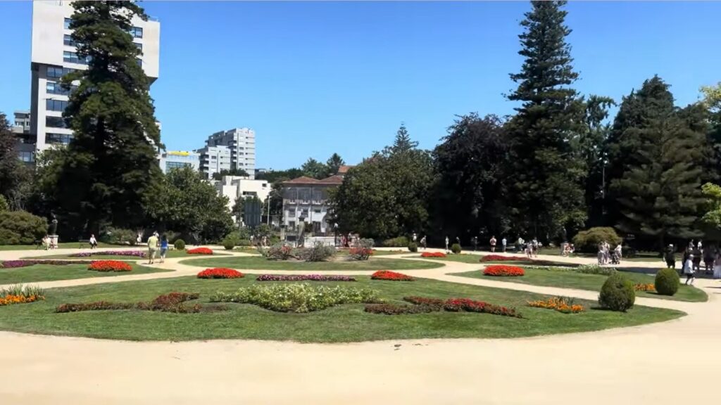 Entrada dos Jardins do Palácio de Cristal no Porto